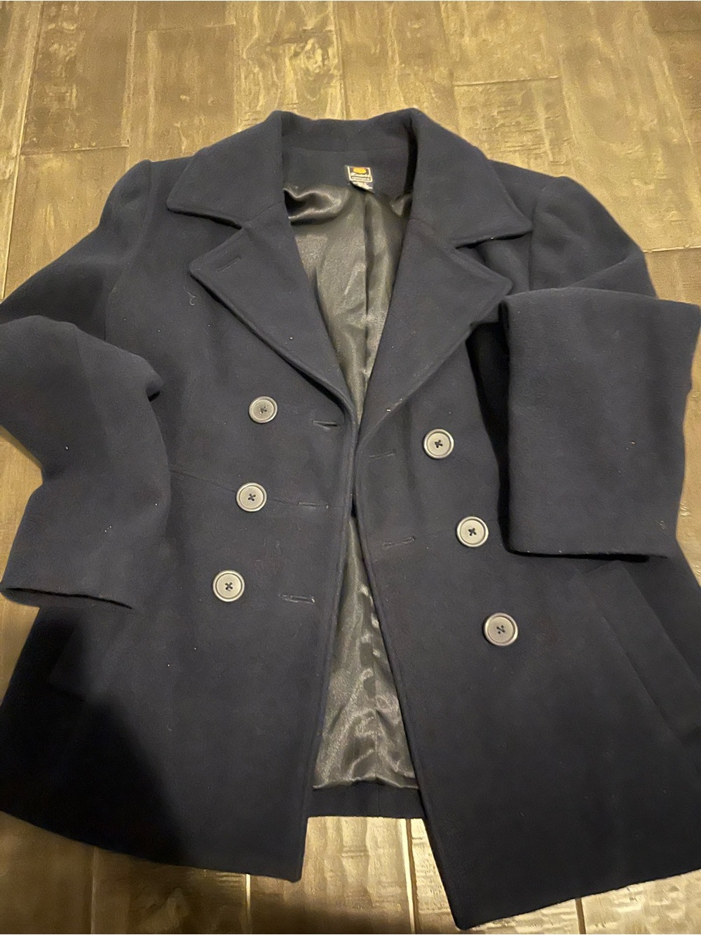 Vintage Route 66 Dark blue Wool Jacket
